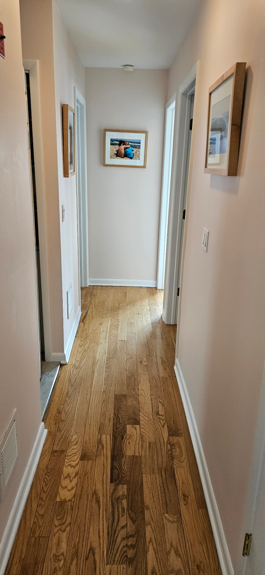 Hallway & baseboards